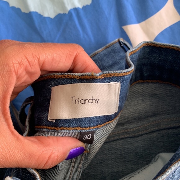 Triarchy High Waisted Button Jean - Picture 6 of 8